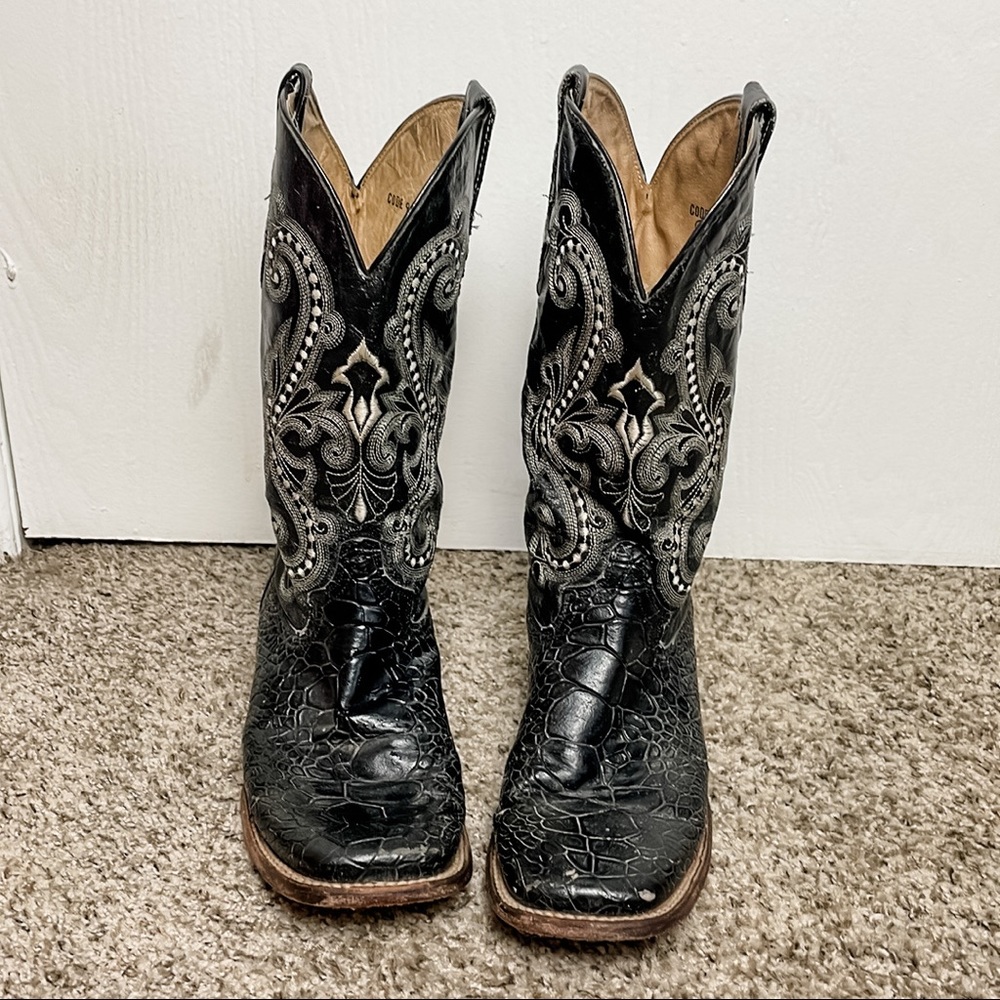WOMENS - FERRINI WESTERN BOOTS - Size 8